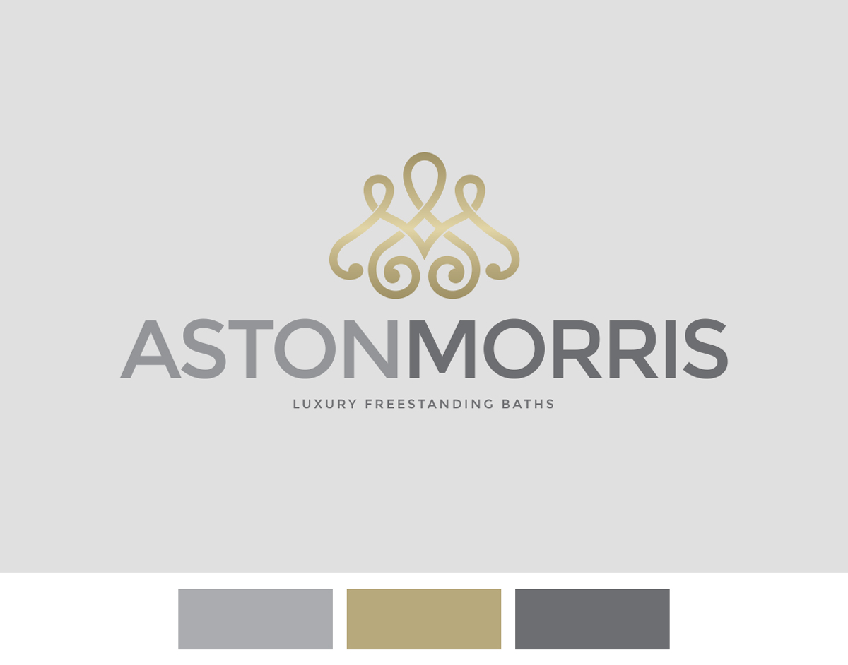 Aston Morris logo design from the Underbite Studio Worcester